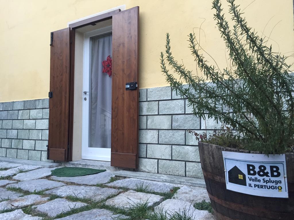 B&B Valle Spluga Il Pertugio Chiavenna Exterior photo